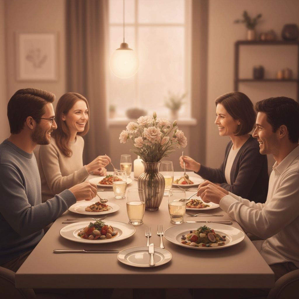 Great food changes how people feel - elegant dining experience with chefs