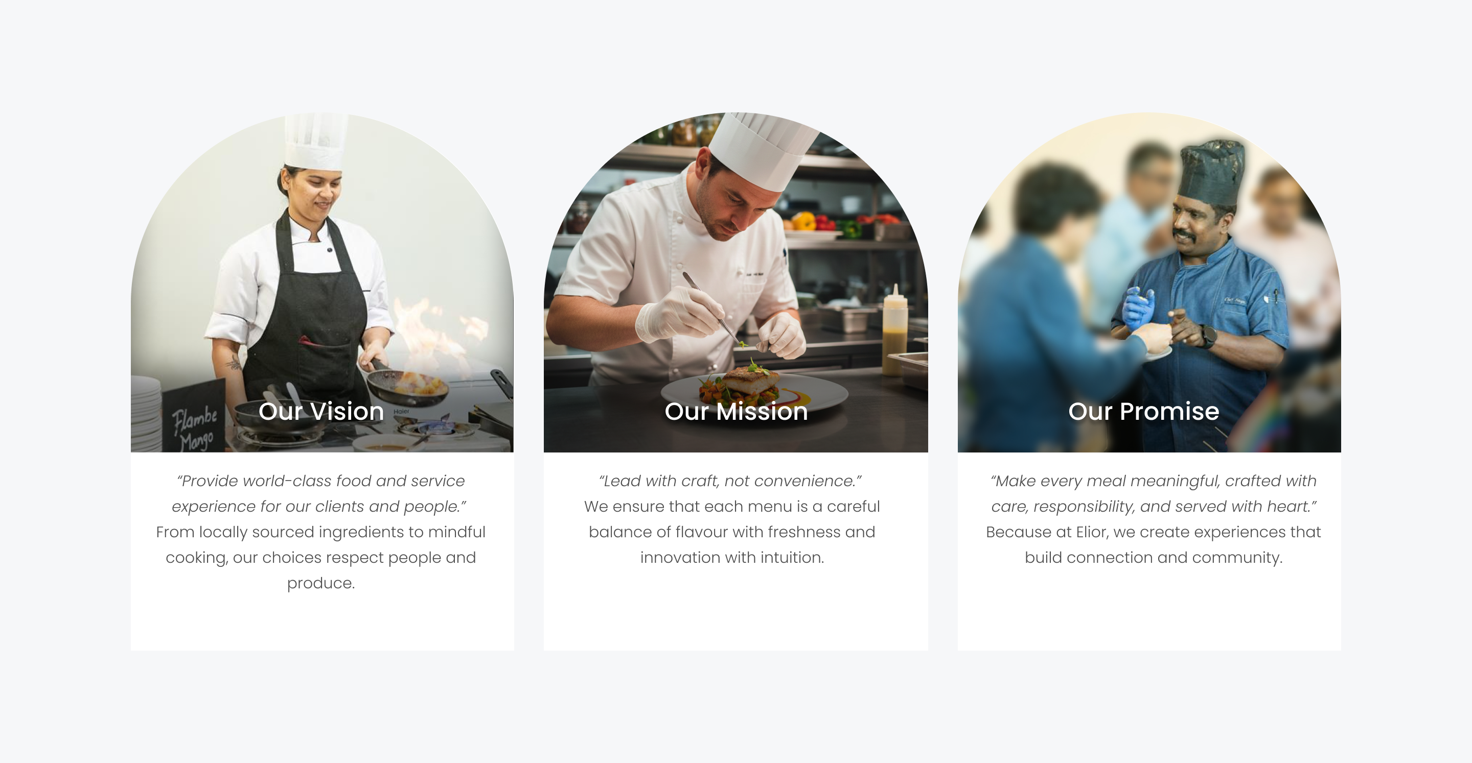 Our Vision, Mission, and Promise